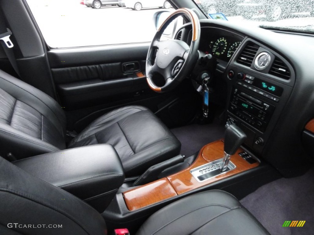 2002 QX4 4x4 - Brilliant Silver Metallic / Graphite photo #19