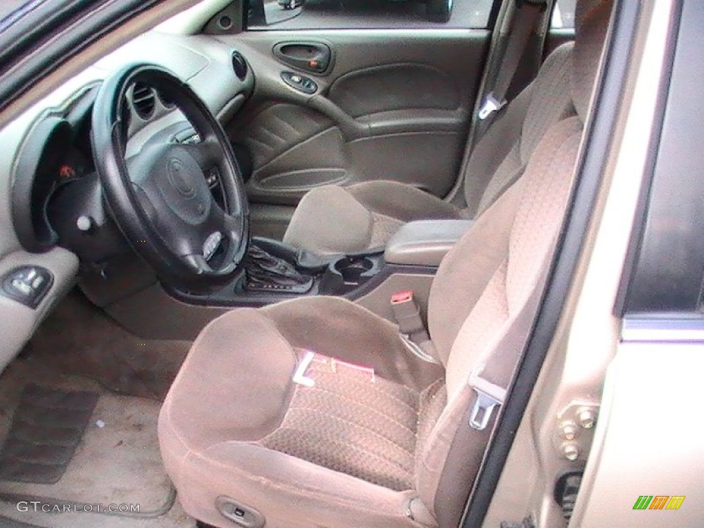 Dark Taupe Interior 2001 Pontiac Grand Am SE Sedan Photo #61854519