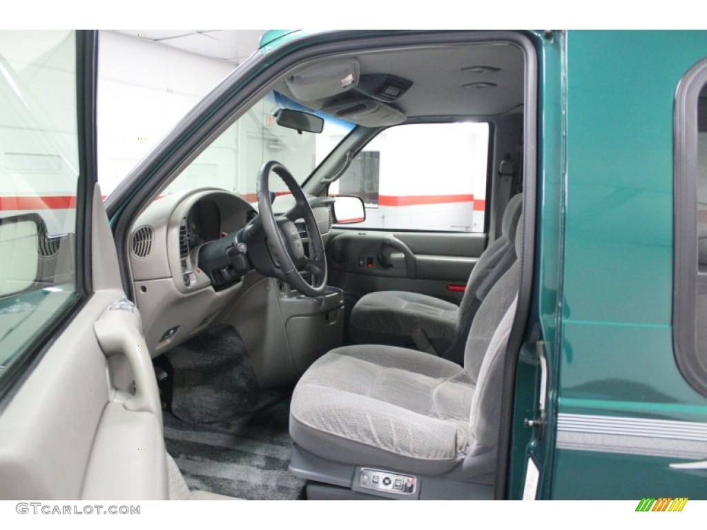 Pewter Interior 1999 GMC Safari SLE AWD Photo #61855029