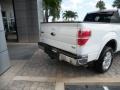 Oxford White - F150 Lariat SuperCab Photo No. 17