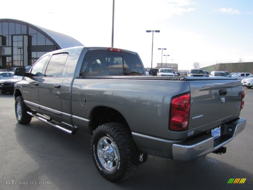 2007 Ram 1500 SLT Mega Cab 4x4 - Mineral Gray Metallic / Medium Slate Gray photo #5