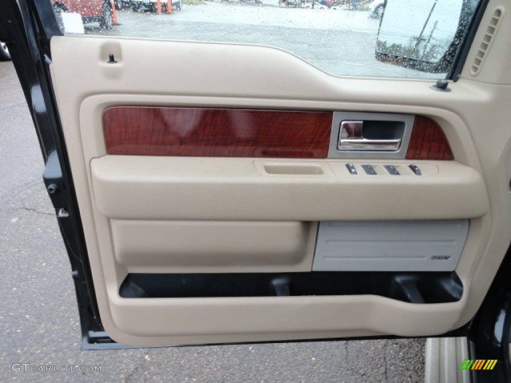 2010 F150 King Ranch SuperCrew 4x4 - Tuxedo Black / Chapparal Leather photo #13