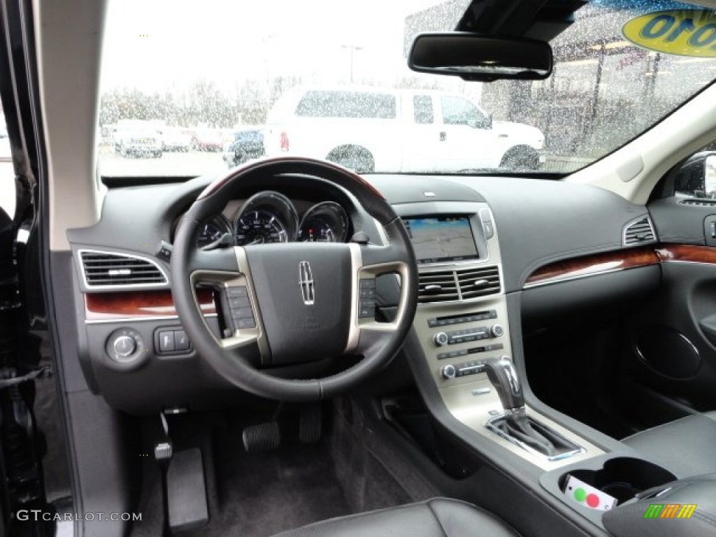 2010 Lincoln MKT AWD EcoBoost Charcoal Black Dashboard Photo #61856109