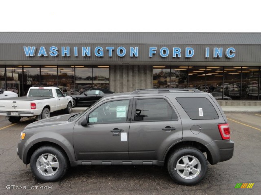 2012 Escape XLT - Sterling Gray Metallic / Charcoal Black photo #1