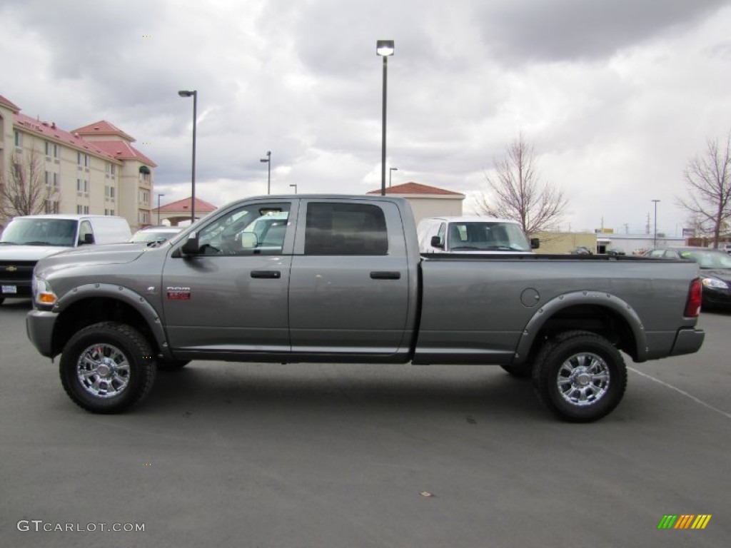 2010 Ram 2500 SLT Crew Cab 4x4 - Mineral Gray Metallic / Dark Slate/Medium Graystone photo #4