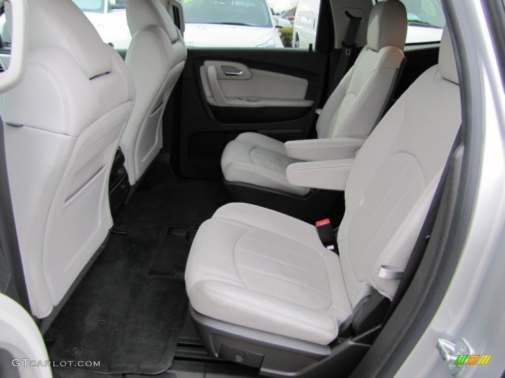 2012 Chevrolet Traverse LTZ AWD Rear Seat Photo #61857997