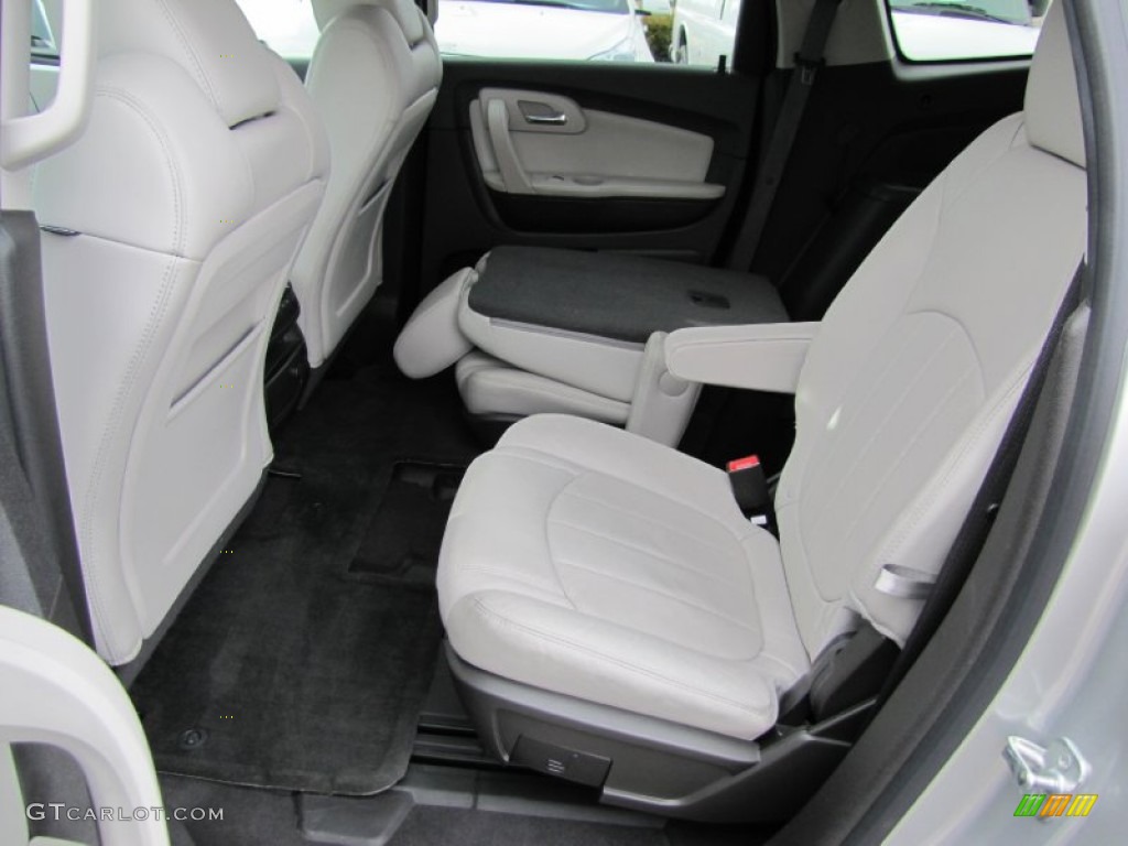 2012 Chevrolet Traverse LTZ AWD Rear Seat Photo #61858008
