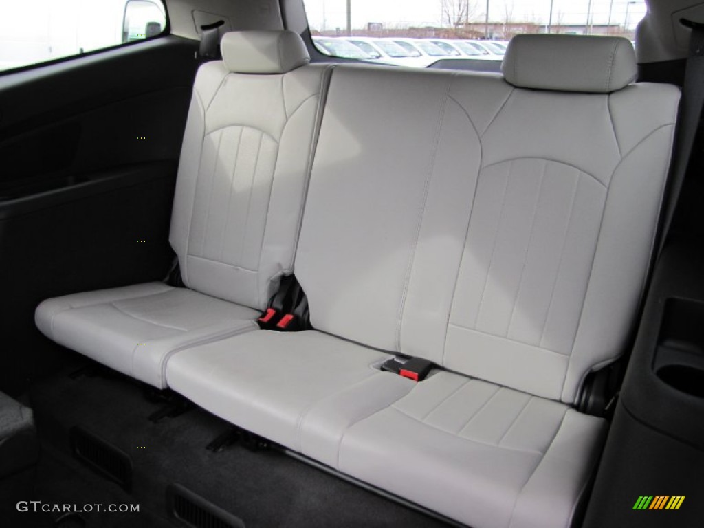 Light Gray/Ebony Interior 2012 Chevrolet Traverse LTZ AWD Photo #61858032