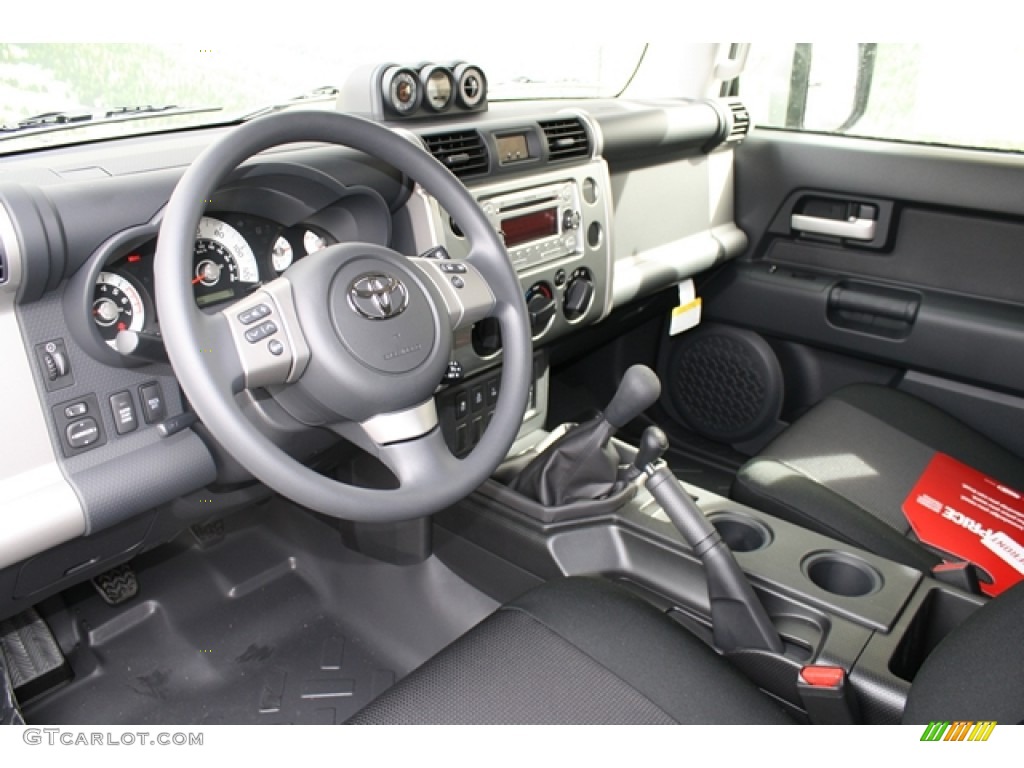 Dark Charcoal Interior 2012 Toyota FJ Cruiser 4WD Photo #61858119