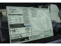 2012 Toyota FJ Cruiser 4WD Window Sticker