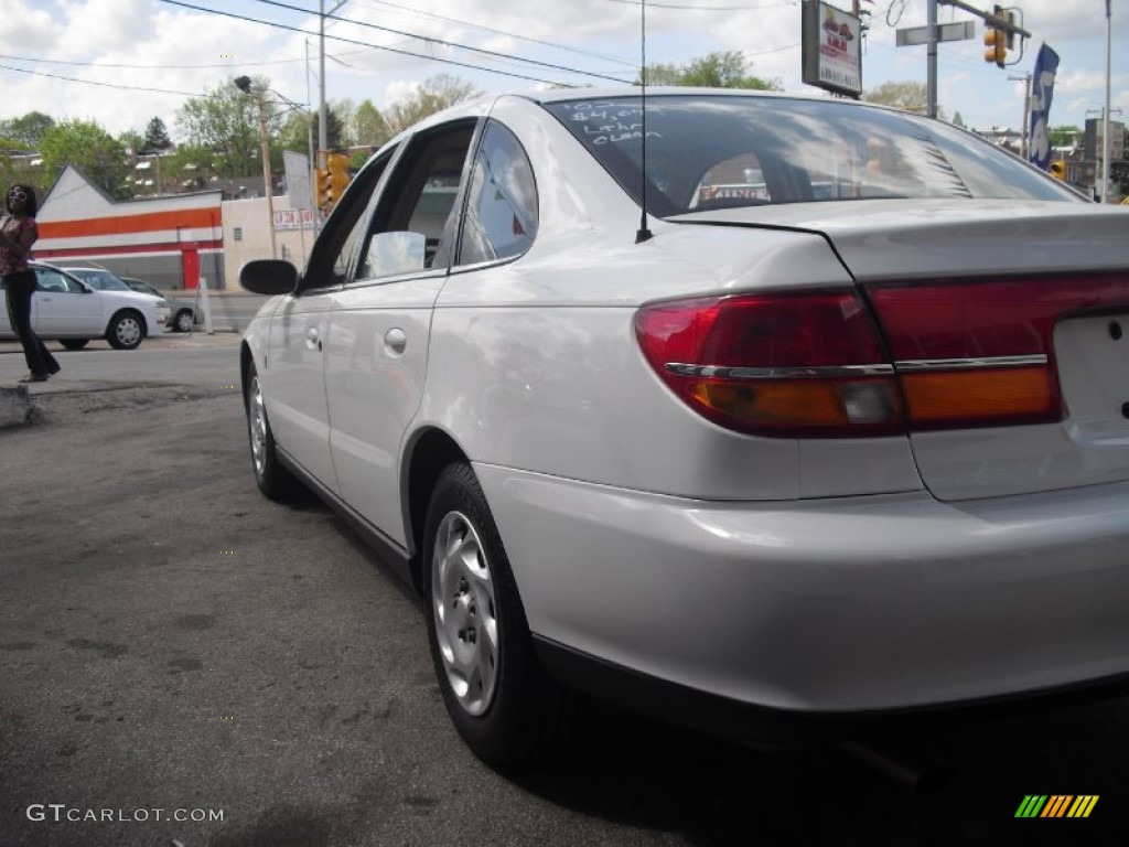 2000 L Series LS1 Sedan - Bright White / Medium Tan photo #7