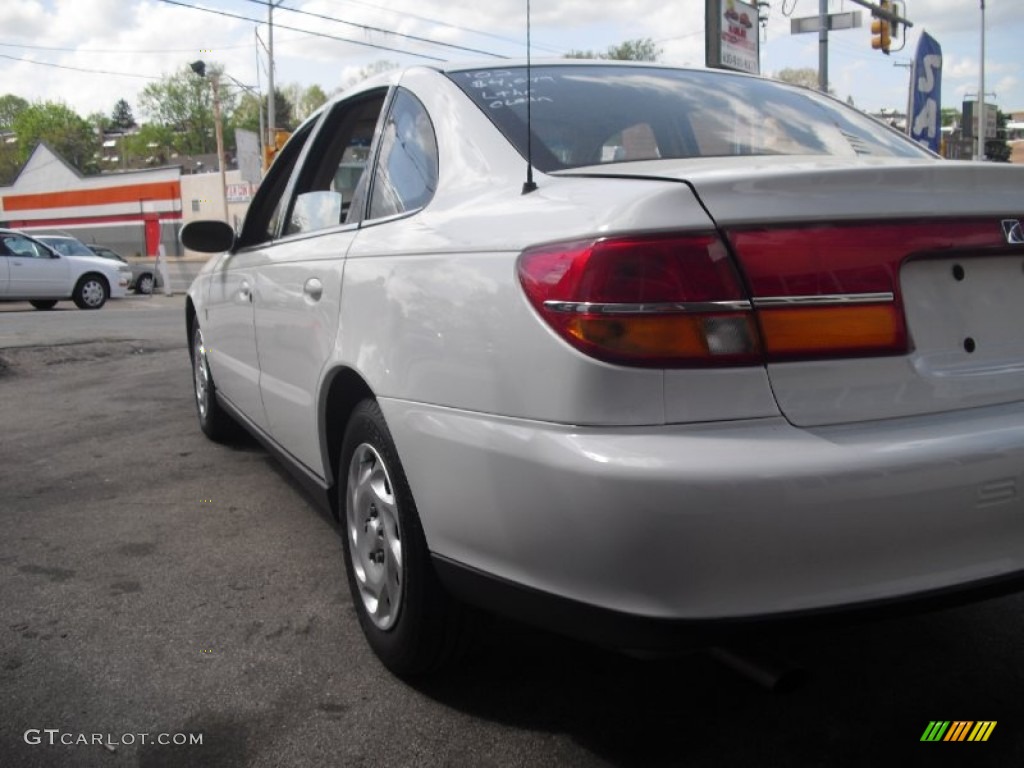 2000 L Series LS1 Sedan - Bright White / Medium Tan photo #8
