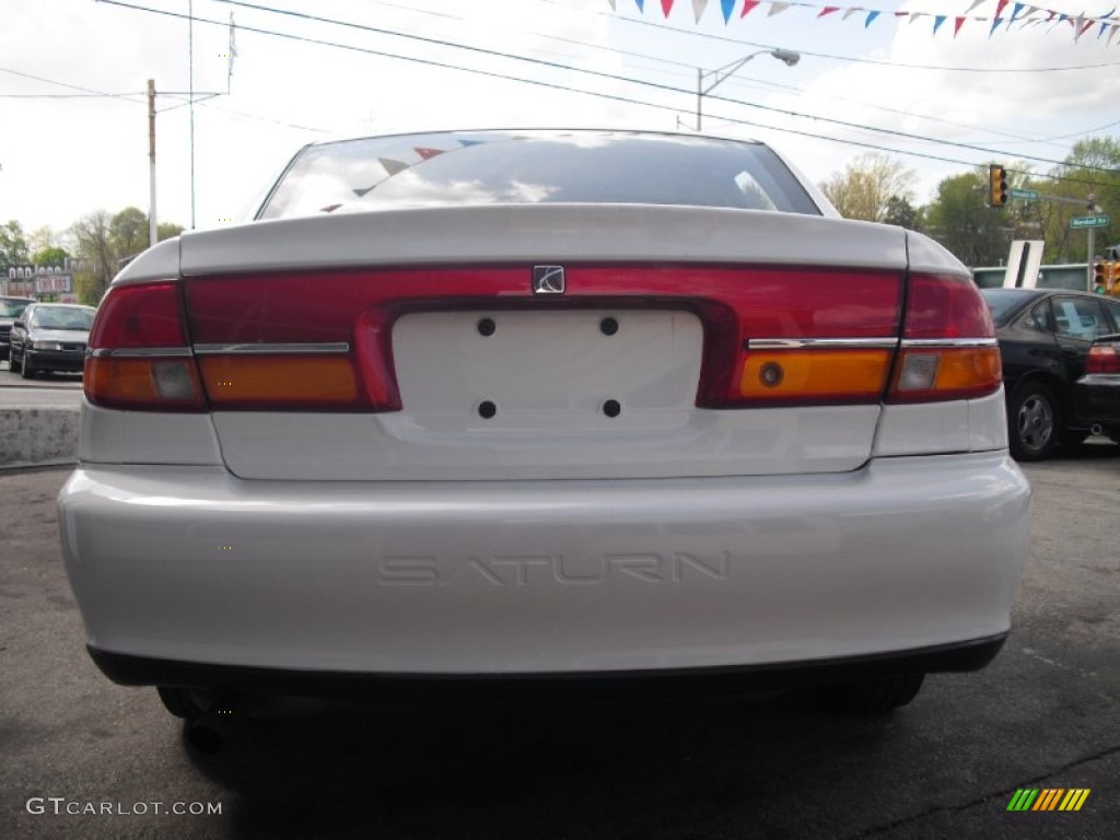 2000 L Series LS1 Sedan - Bright White / Medium Tan photo #9