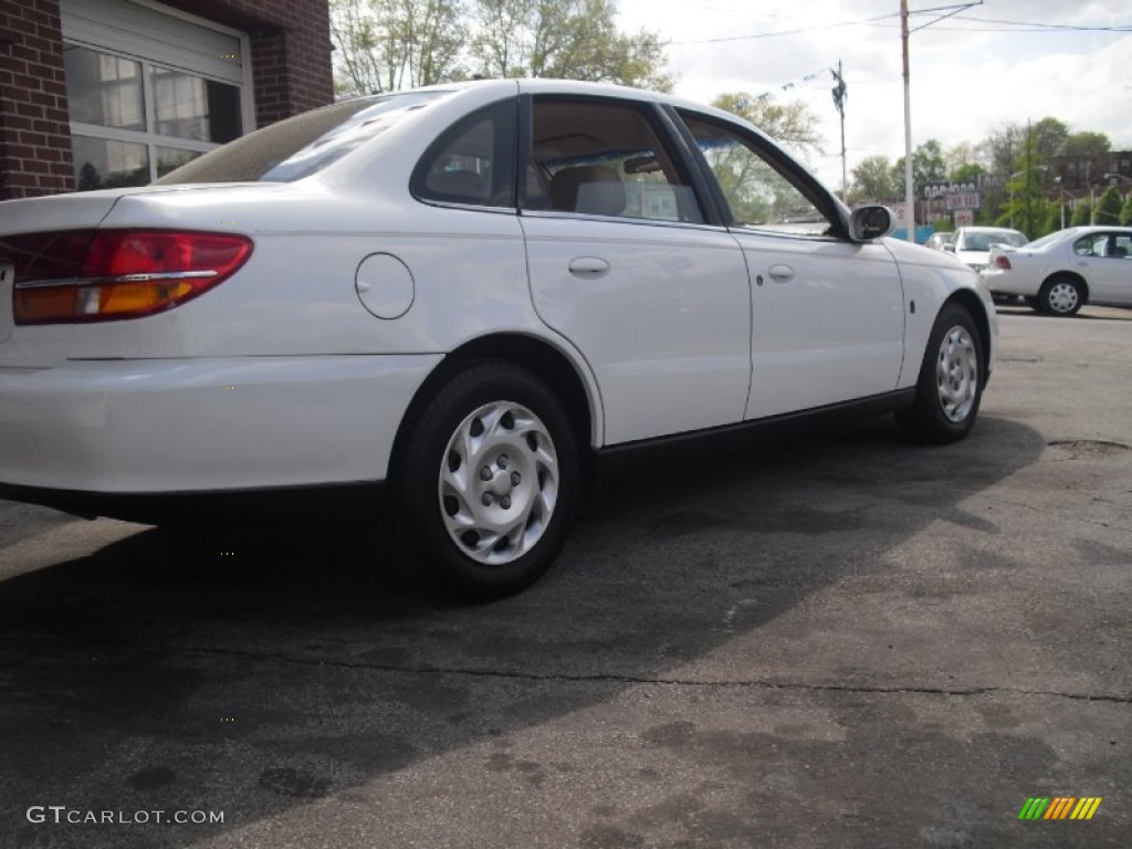 2000 L Series LS1 Sedan - Bright White / Medium Tan photo #10