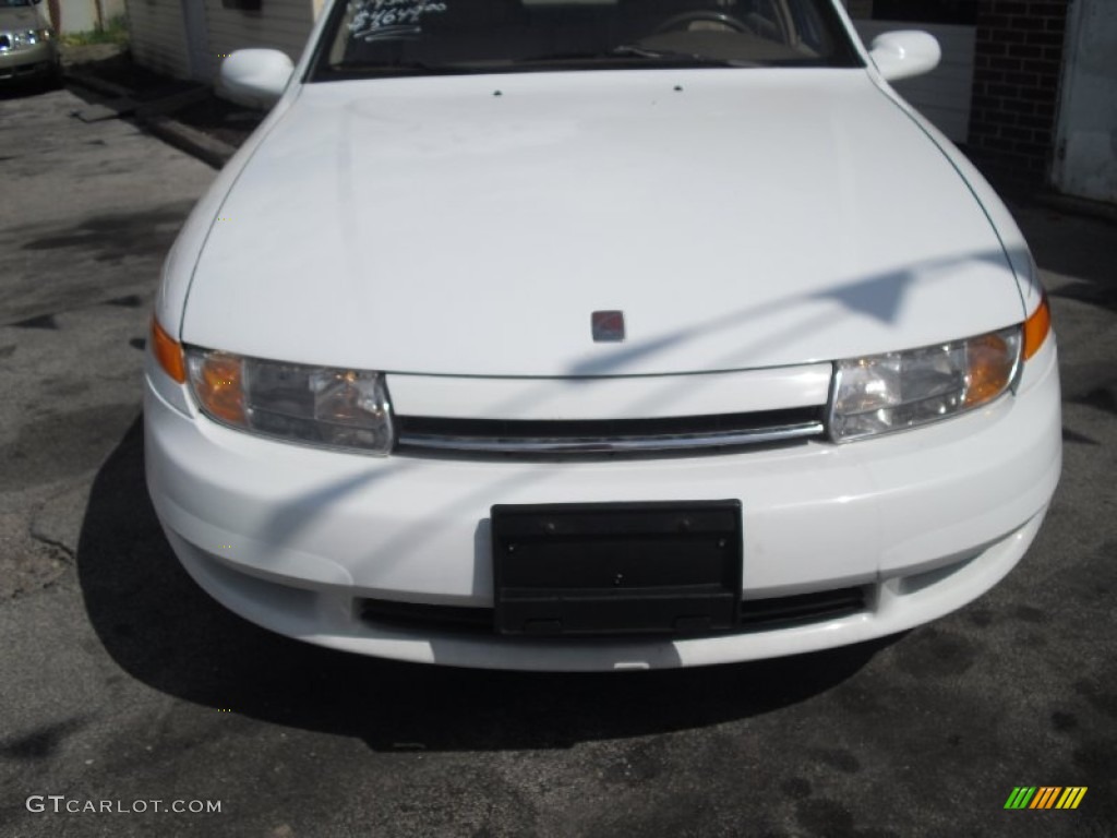 2000 L Series LS1 Sedan - Bright White / Medium Tan photo #13