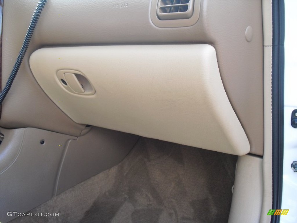 2000 L Series LS1 Sedan - Bright White / Medium Tan photo #26