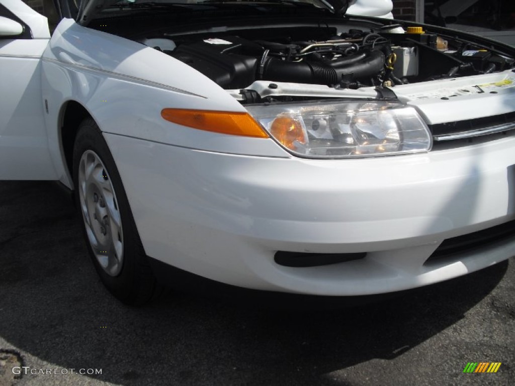 2000 L Series LS1 Sedan - Bright White / Medium Tan photo #36
