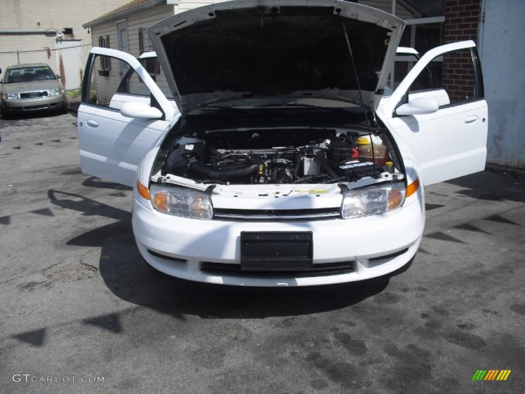 2000 L Series LS1 Sedan - Bright White / Medium Tan photo #38