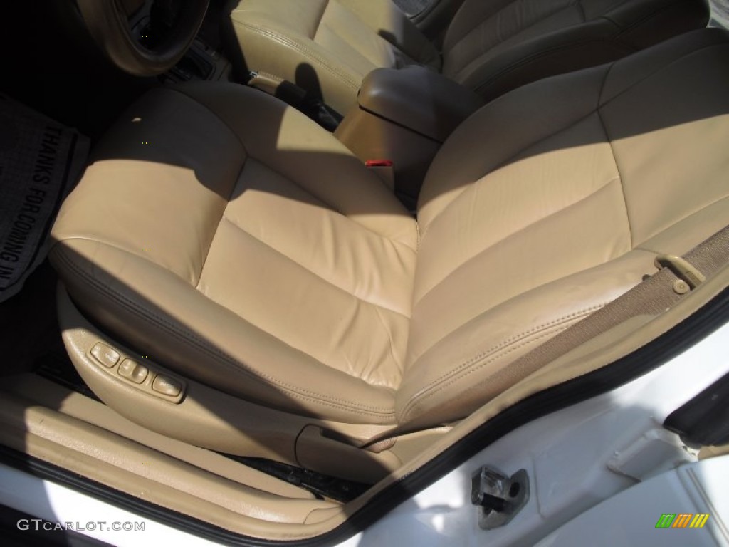2000 L Series LS1 Sedan - Bright White / Medium Tan photo #43