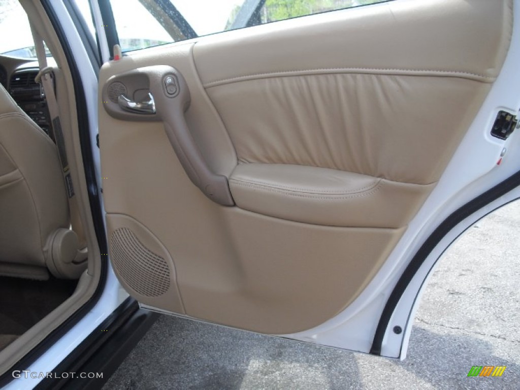 2000 L Series LS1 Sedan - Bright White / Medium Tan photo #56