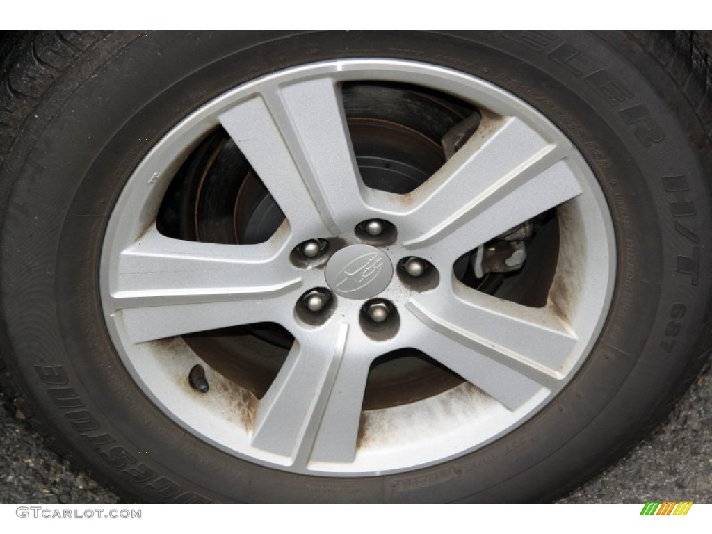 2010 Subaru Forester 2.5 X Premium Wheel Photo #61859265
