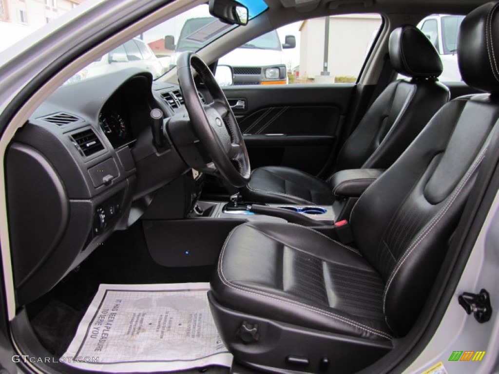 2010 Fusion Sport AWD - Brilliant Silver Metallic / Charcoal Black/Sport Black photo #8