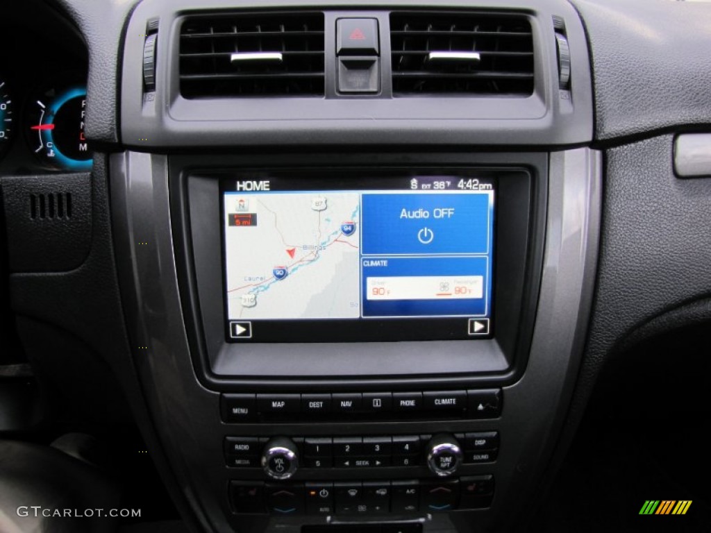 2010 Fusion Sport AWD - Brilliant Silver Metallic / Charcoal Black/Sport Black photo #18