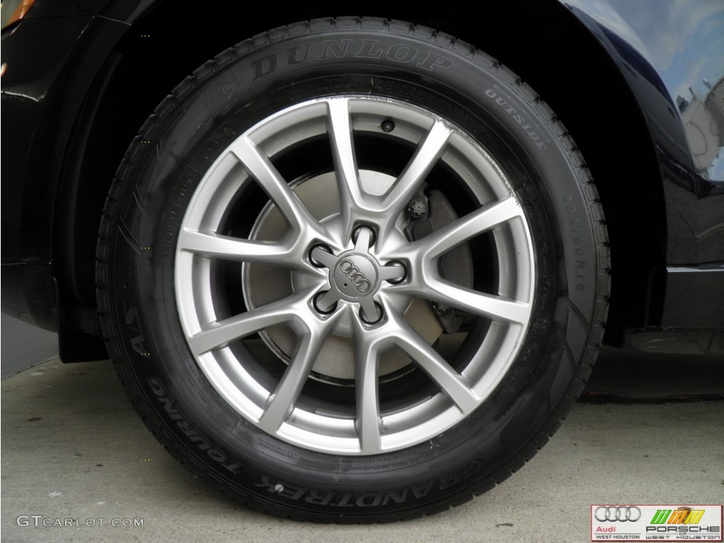 2009 Q5 3.2 Premium Plus quattro - Deep Sea Blue Pearl Effect / Light Gray photo #23