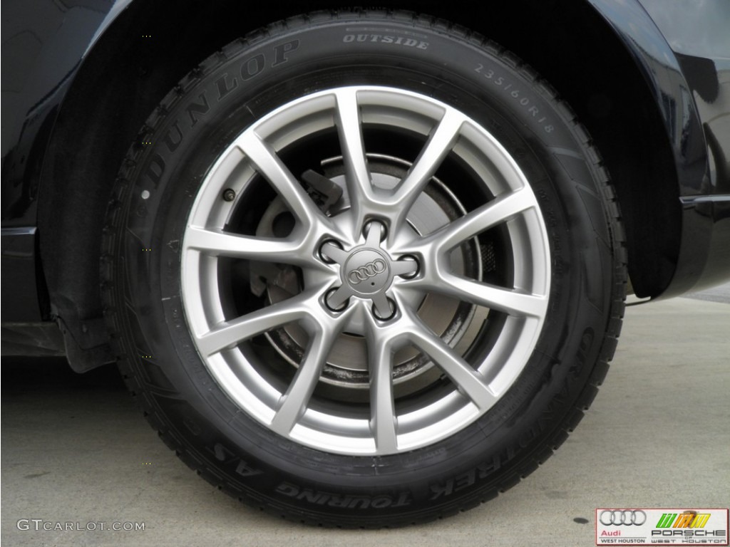 2009 Q5 3.2 Premium Plus quattro - Deep Sea Blue Pearl Effect / Light Gray photo #31