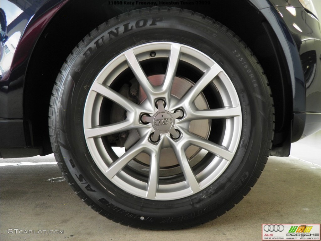 2009 Q5 3.2 Premium Plus quattro - Deep Sea Blue Pearl Effect / Light Gray photo #33