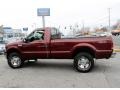 Dark Toreador Red Metallic - F250 Super Duty XLT Regular Cab 4x4 Photo No. 10