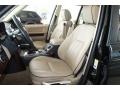 2011 Land Rover Range Rover Sand/Jet Black Interior Front Seat Photo