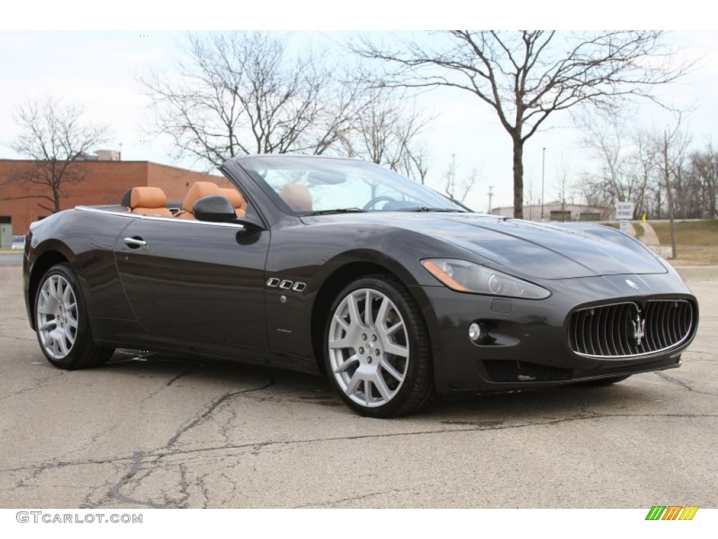 Grigio Granito (Dark Grey) 2011 Maserati GranTurismo Convertible GranCabrio Exterior Photo #61861722