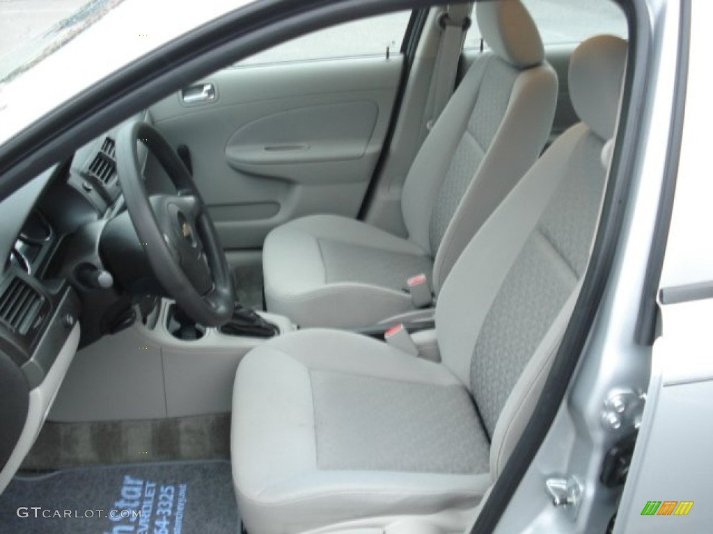 2009 Cobalt LS Sedan - Silver Ice Metallic / Gray photo #11
