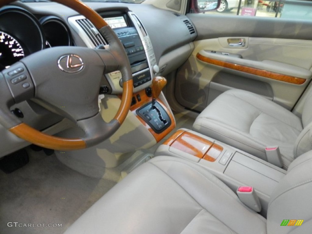 Parchment Interior 2009 Lexus RX 350 AWD Photo #61864455