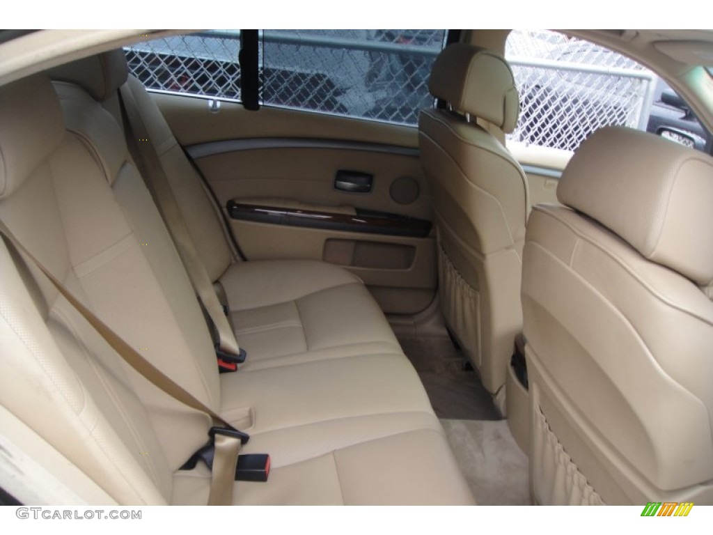 2003 7 Series 745i Sedan - Oxford Green Metallic / Dark Beige/Beige III photo #12