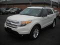 2011 White Suede Ford Explorer XLT 4WD  photo #6