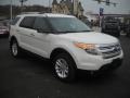 2011 White Suede Ford Explorer XLT 4WD  photo #8