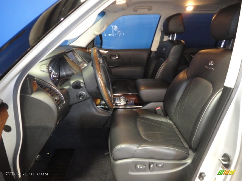 2011 QX 56 4WD - Liquid Platinum / Graphite photo #15