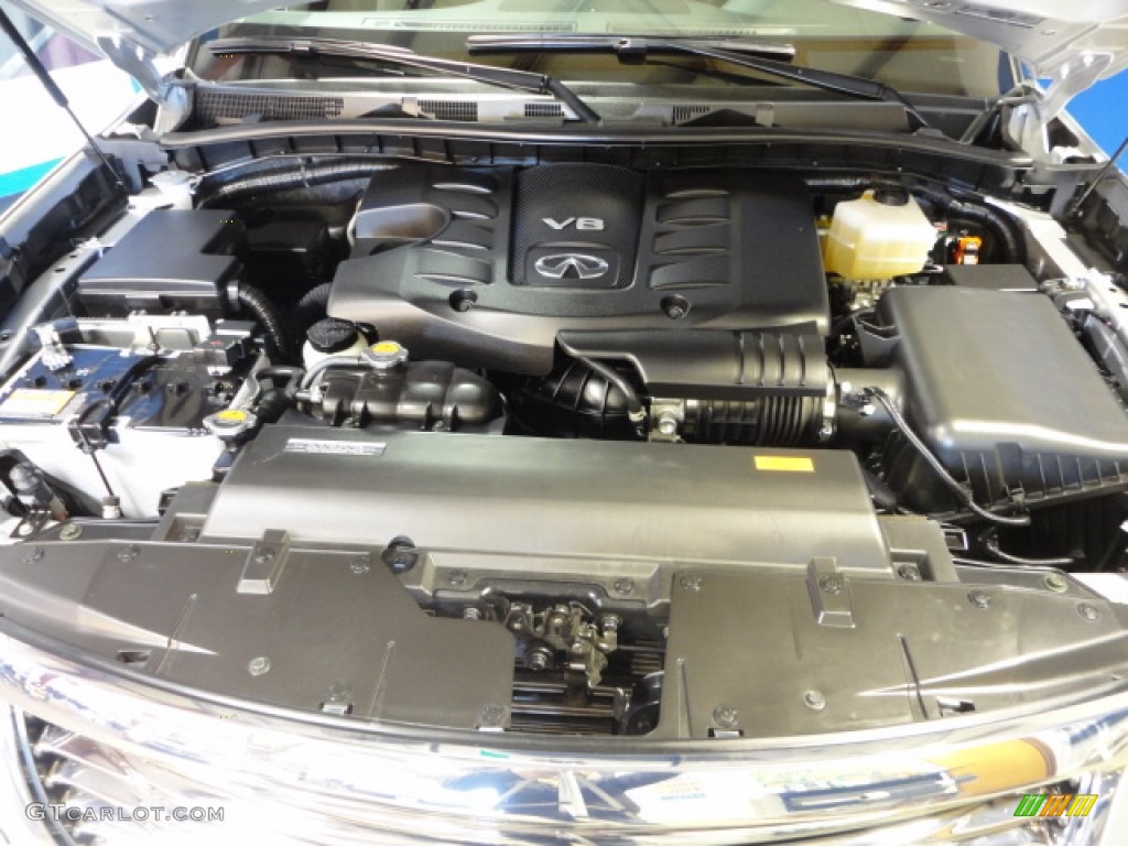 2011 QX 56 4WD - Liquid Platinum / Graphite photo #34