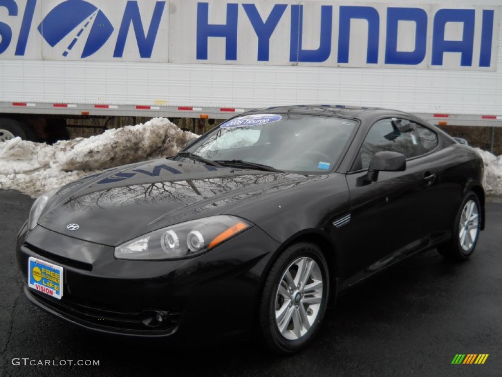 Black Pearl Hyundai Tiburon