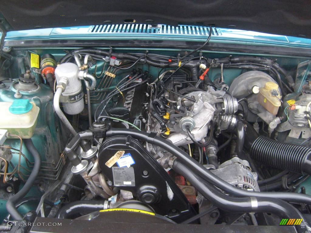 1994 940 Turbo Sedan - Blue Green Metallic / Tan photo #23