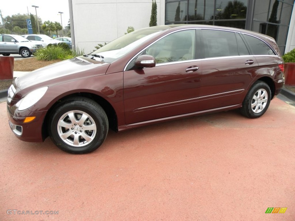 2006 R 350 4Matic - Barolo Red Metallic / Macadamia photo #1