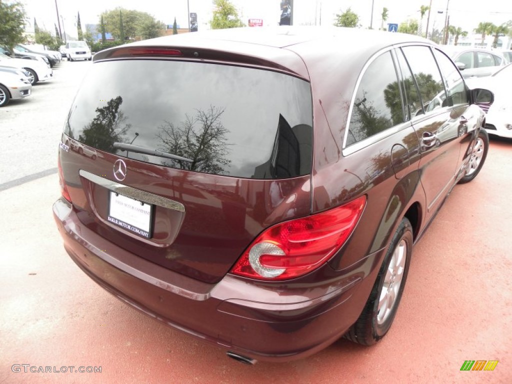 2006 R 350 4Matic - Barolo Red Metallic / Macadamia photo #17