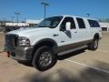 Oxford White - F250 Super Duty King Ranch Crew Cab 4x4 Photo No. 9