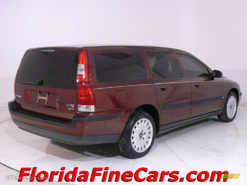 2001 V70 2.4T - Venetian Red / Taupe photo #2