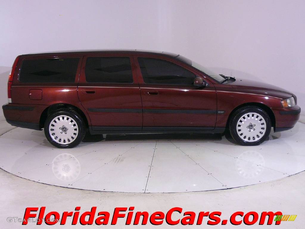 2001 V70 2.4T - Venetian Red / Taupe photo #4