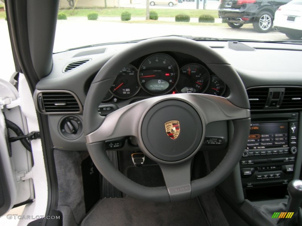 2010 Porsche 911 Carrera Coupe Steering Wheel Photos