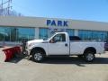 Oxford White 2012 Ford F350 Super Duty XLT Regular Cab 4x4