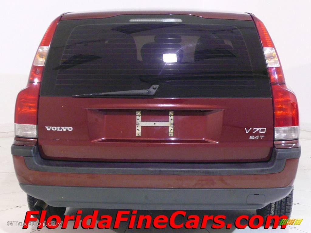 2001 V70 2.4T - Venetian Red / Taupe photo #6